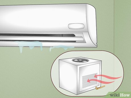 تسريب ماء من المكيف