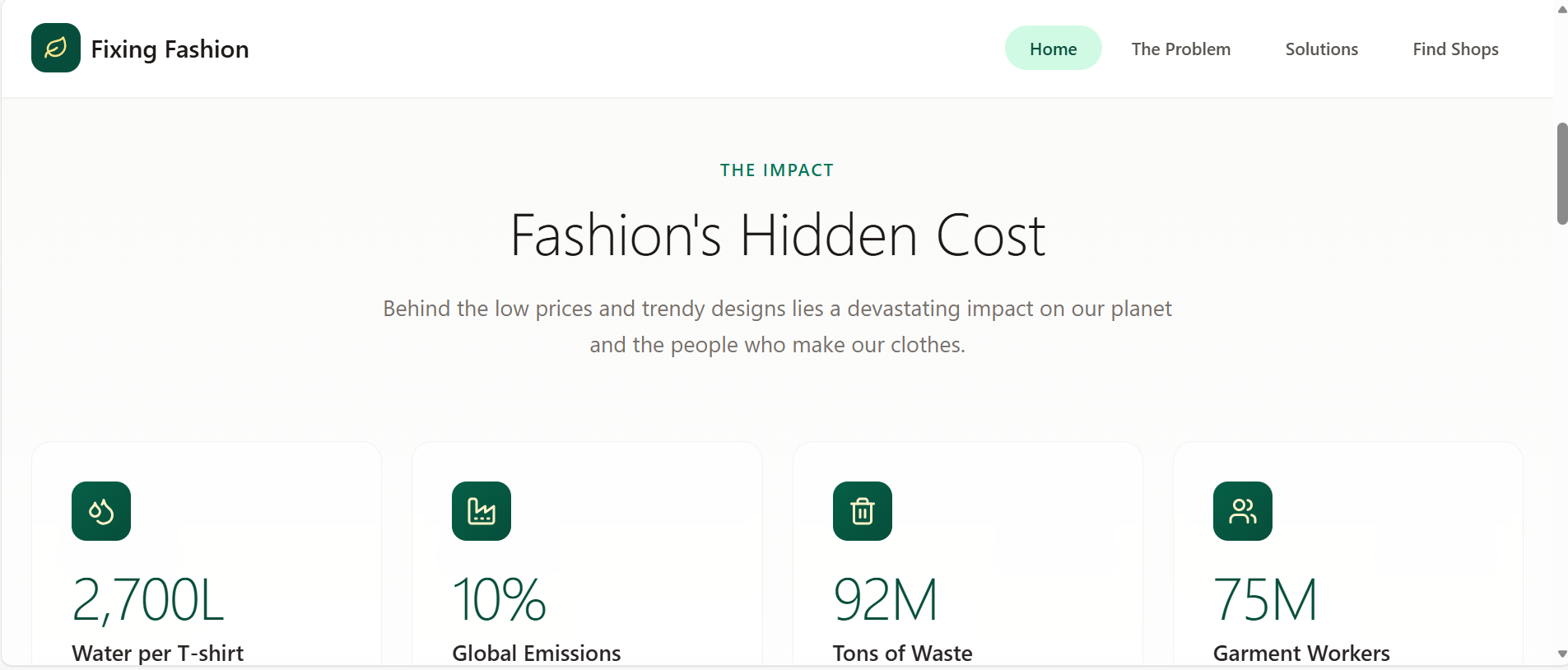 Fixing Fashion template preview