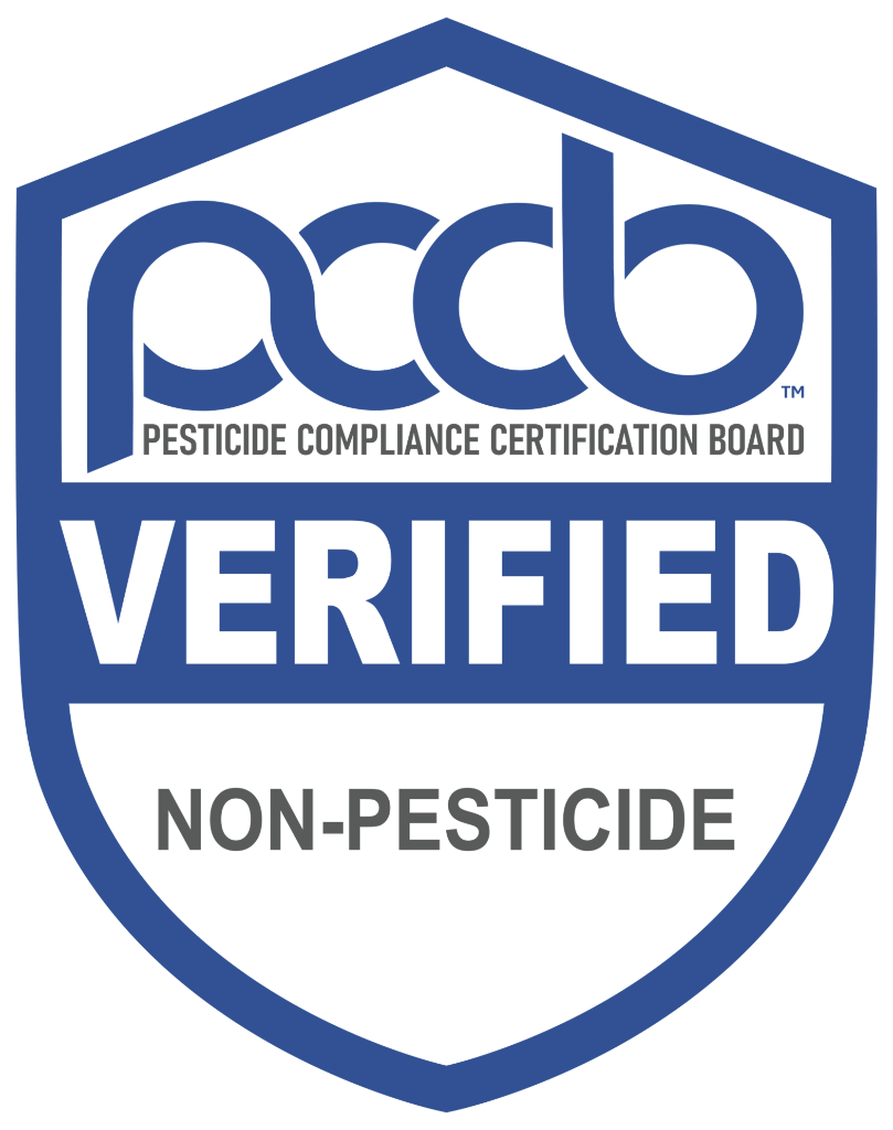 PCCB Verified Non-Pesticide Badge