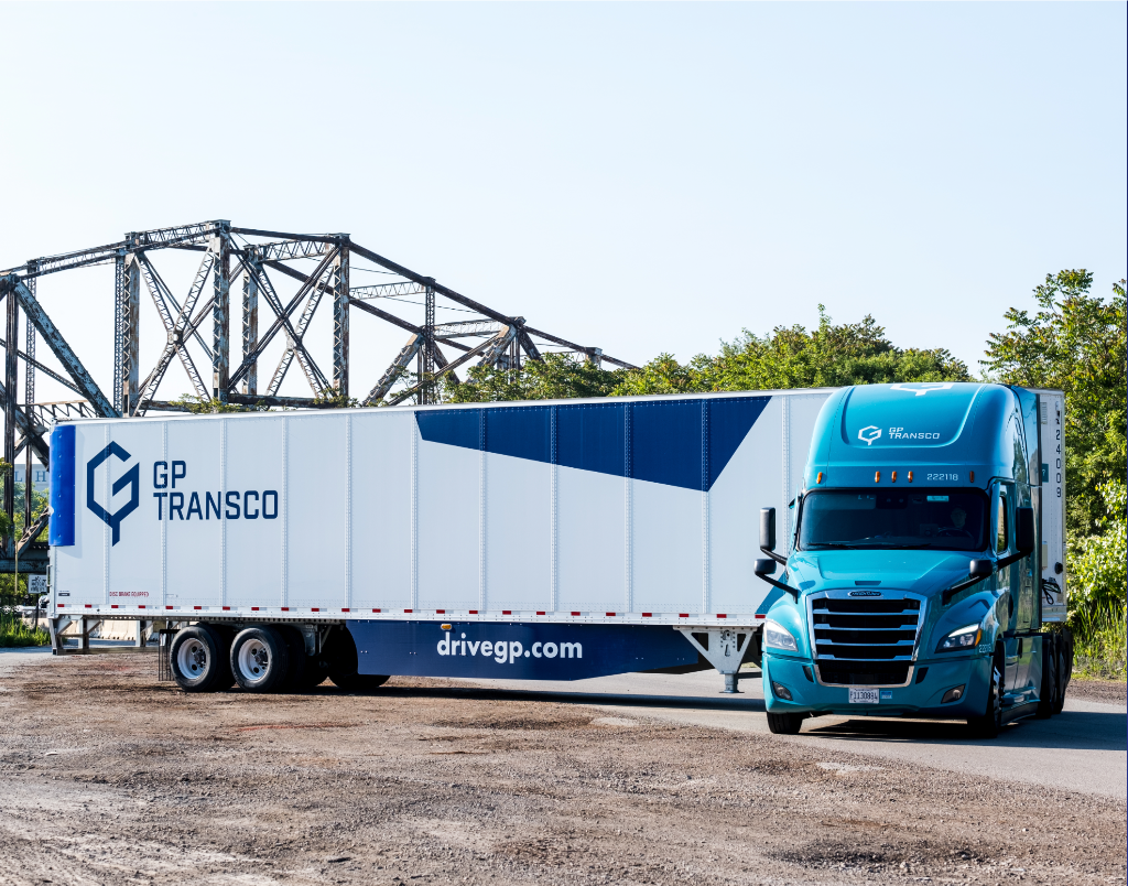 Late-model Freightliner Cascadia
