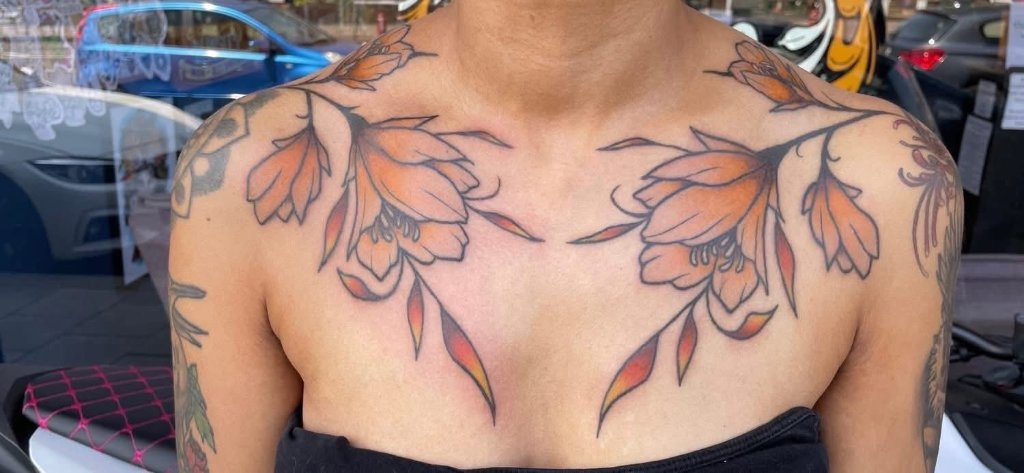 Floral Chest Piece