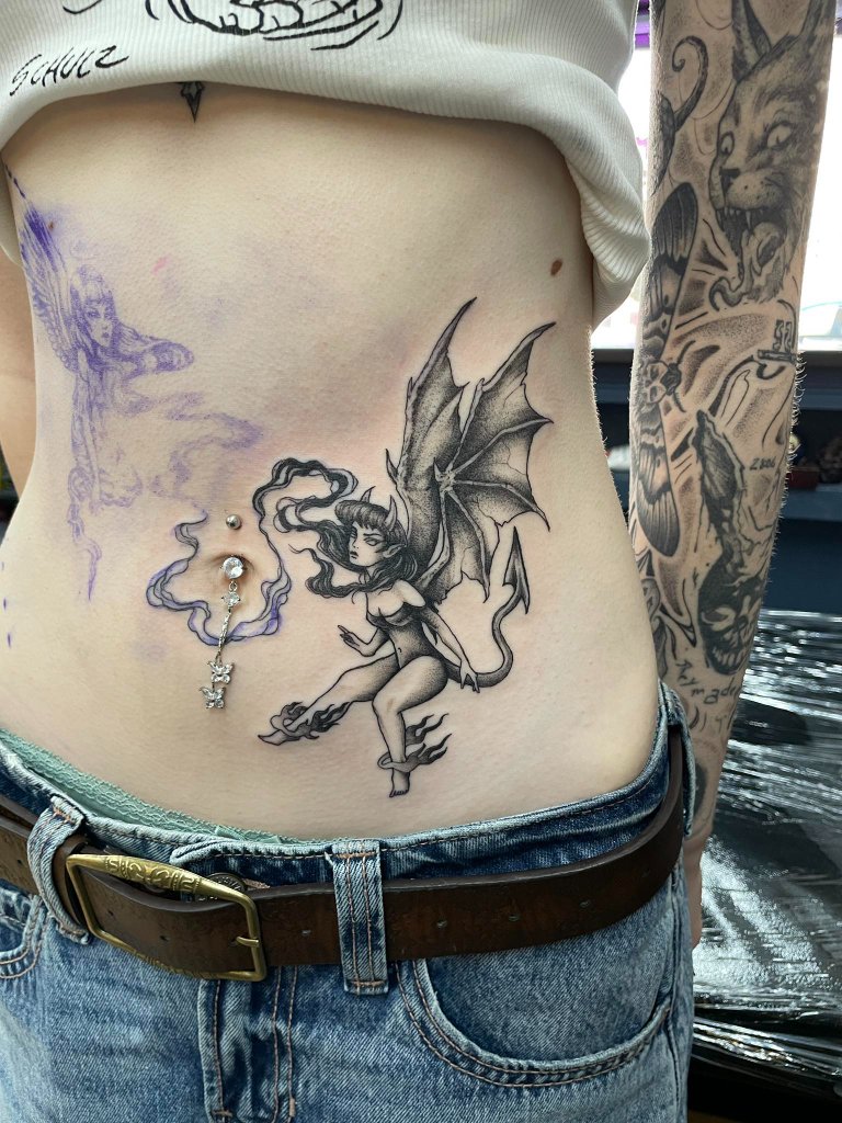 Devil Girl Rib