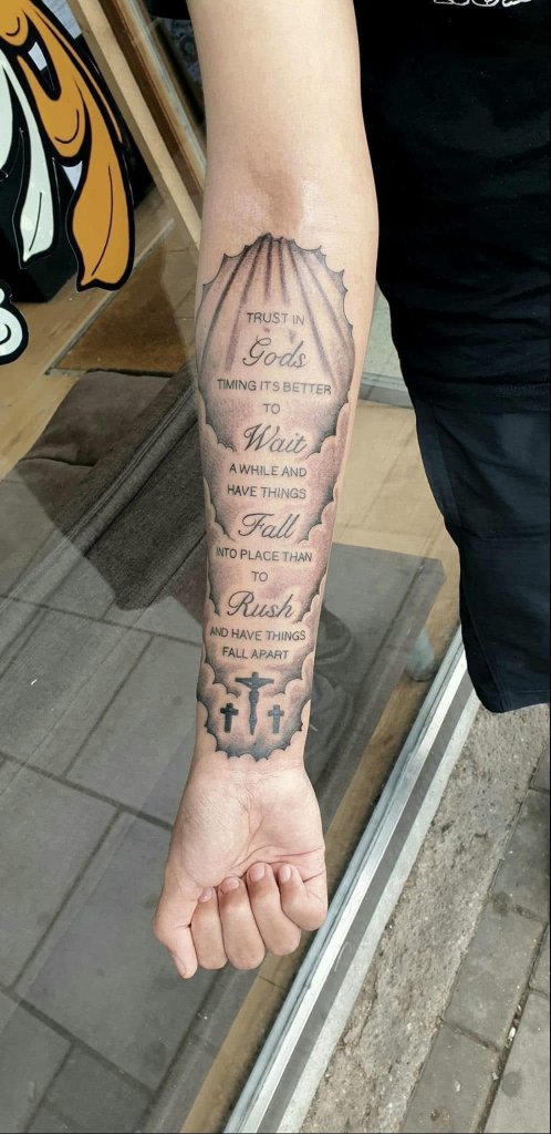 Scripture Forearm