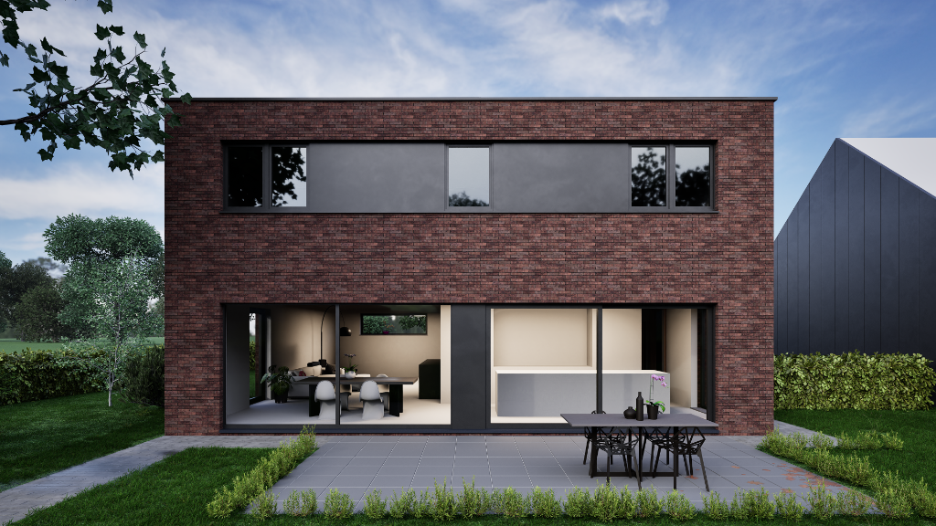 Strakke baksteenwoning - 2