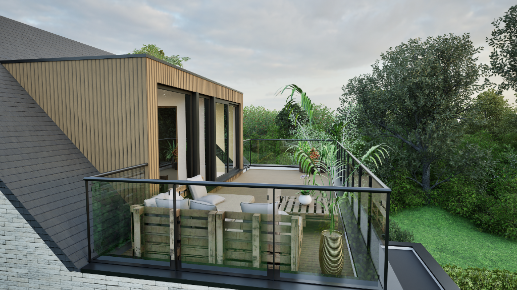 Moderne landelijke eengezinswoning - 2