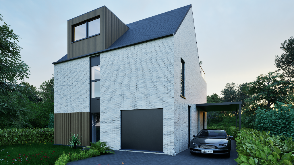 Moderne landelijke eengezinswoning