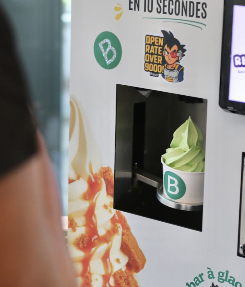 Machine à glaces RIMOO - post Instagram