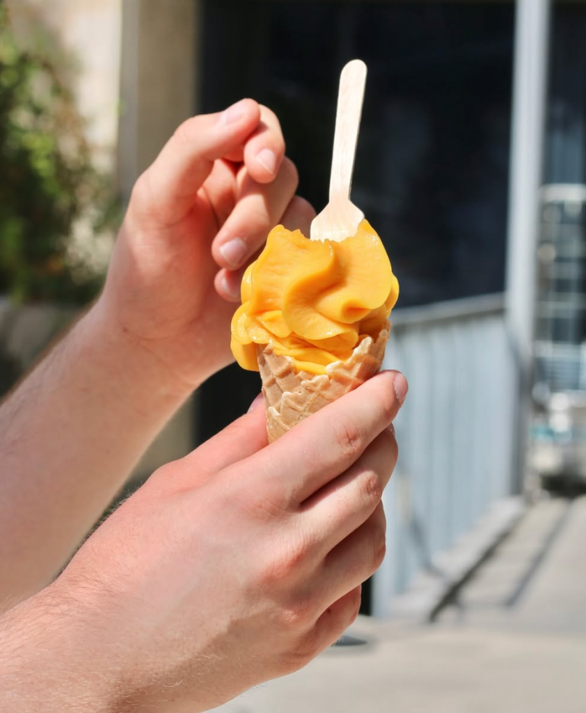 Machine à glaces RIMOO - post Instagram