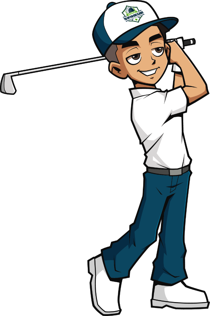 Young golfer