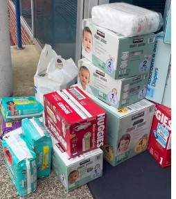 PG DIAPER BANK logo