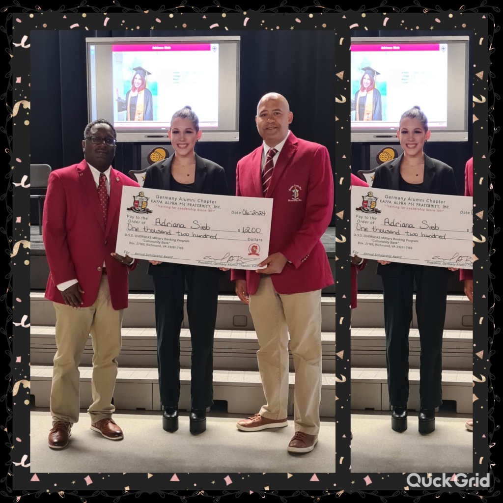 Scholarship Award Presentation 1