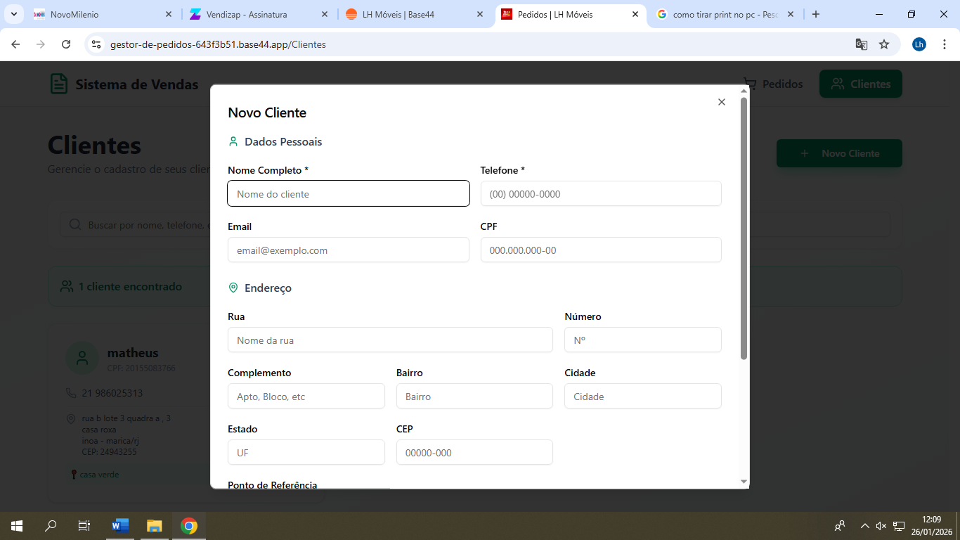 VENDA COM LH MOVEIS template preview