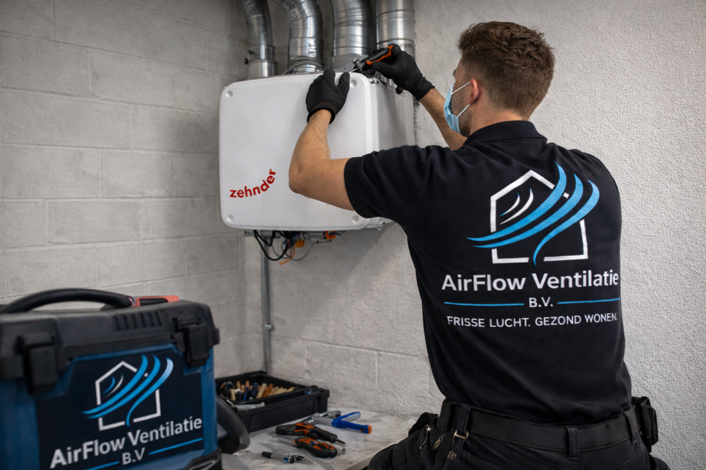 Ventilatiebox vervangen