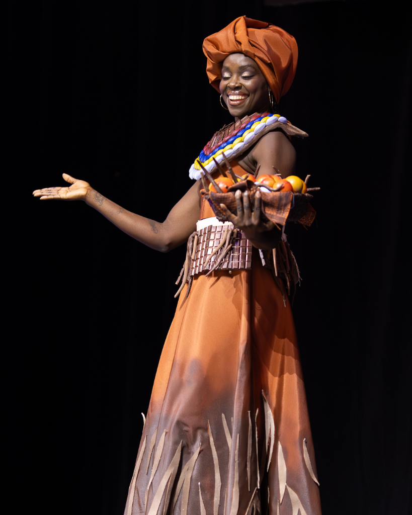 Chocolate fashion creation 5
