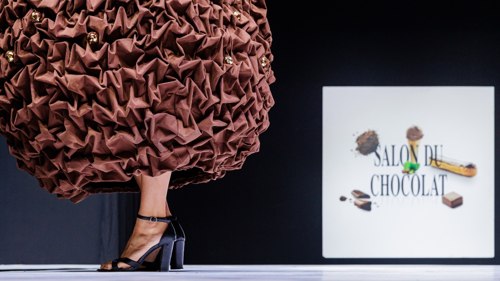 Chocolate fashion creation 1