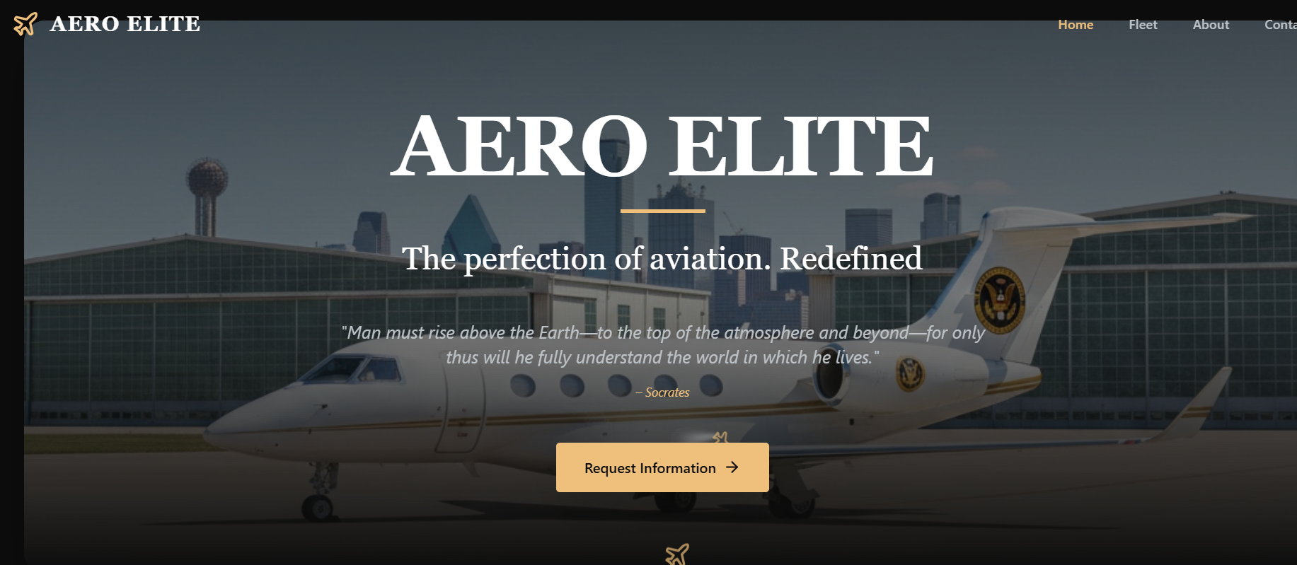 Aero Elite template preview