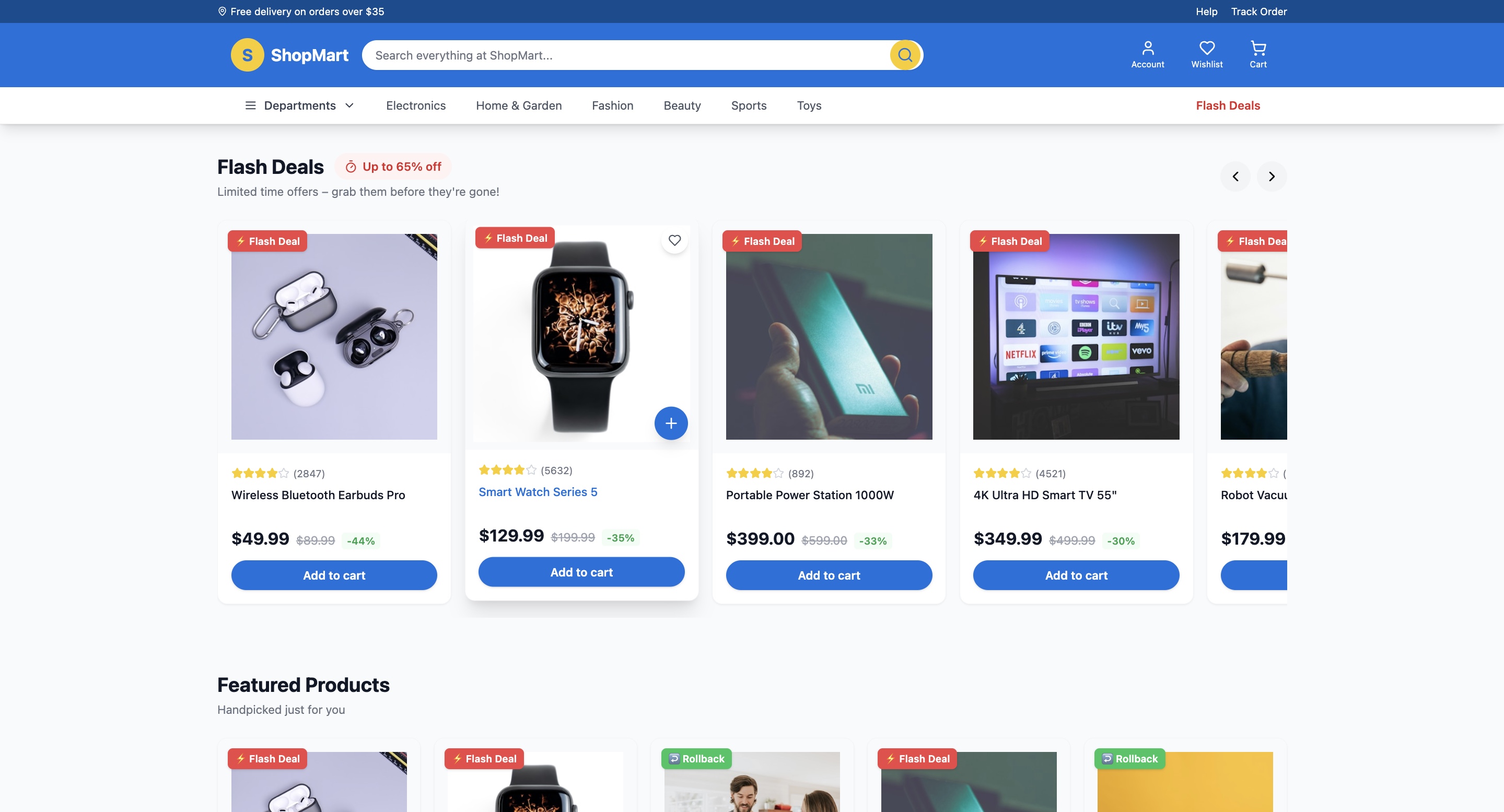 Shopmart - Build Mega Shop in 1 Hour! template preview
