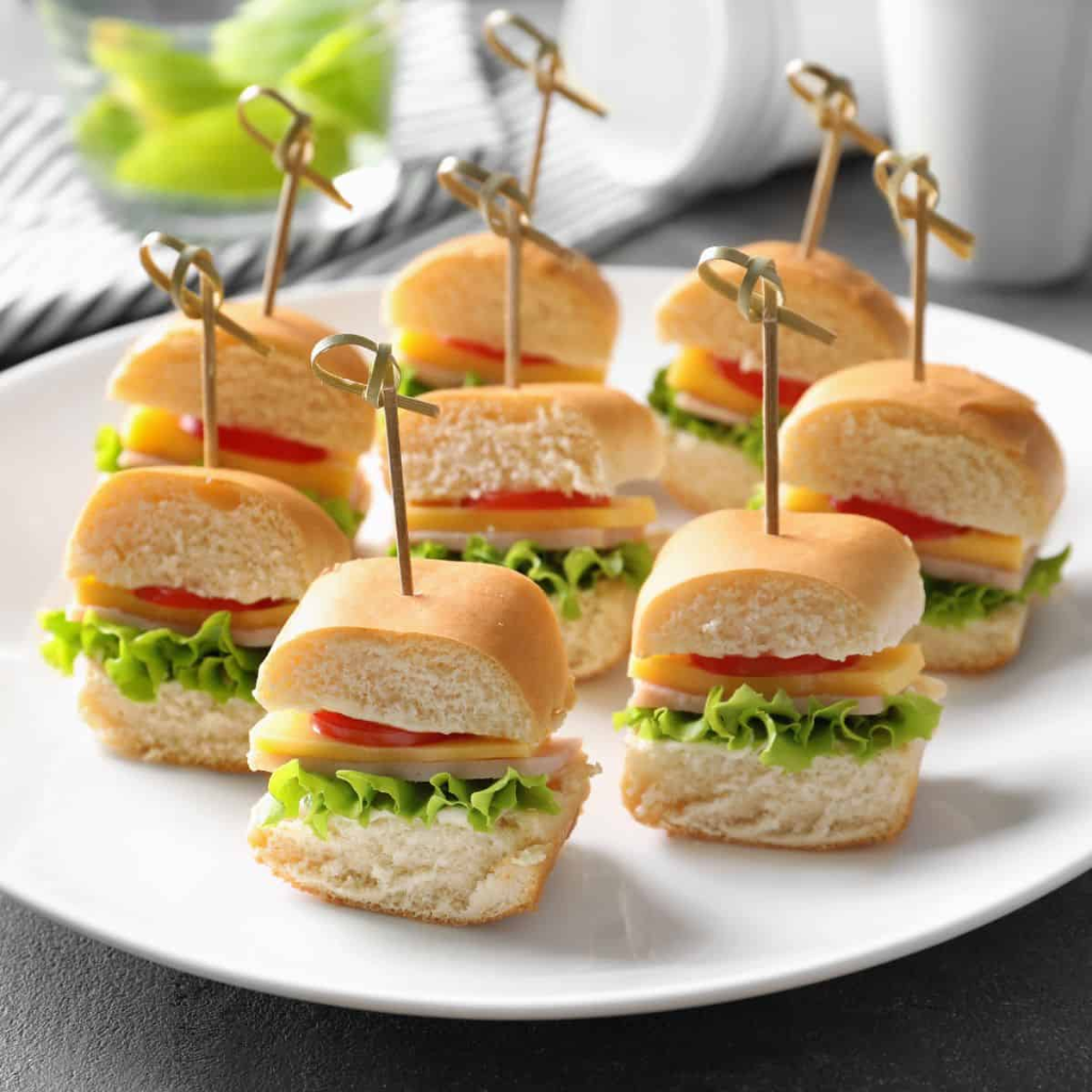 Gourmet sliders