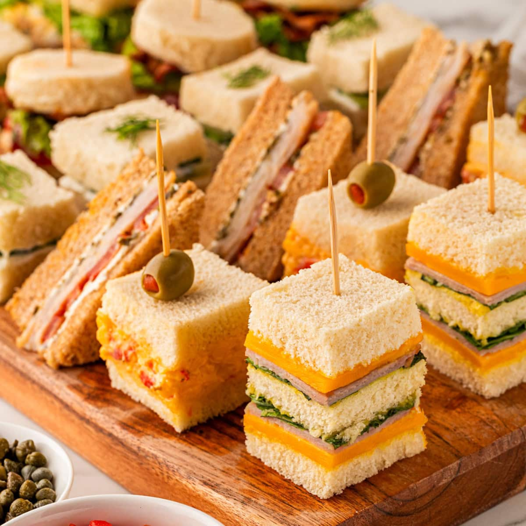 Delicious sandwiches