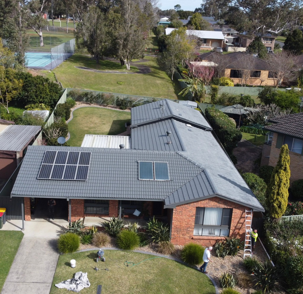Tile Roof After Restoration