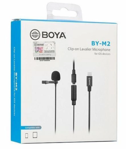 MIC BOYA BY-M2D DUPLO PARA IOS