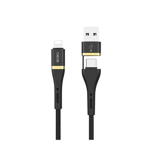 WIWU CABLE ED-105  BLACK 1,2 CM