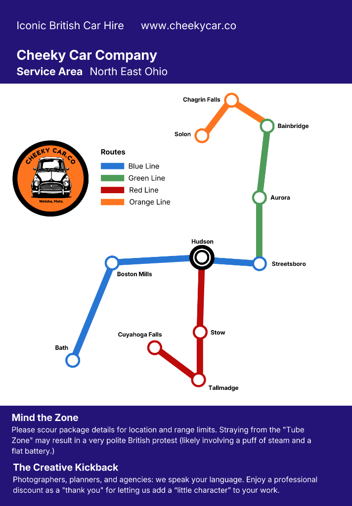 Service Area Map - Northeast Ohio
