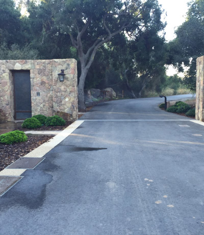Masonry Gate and Wall System