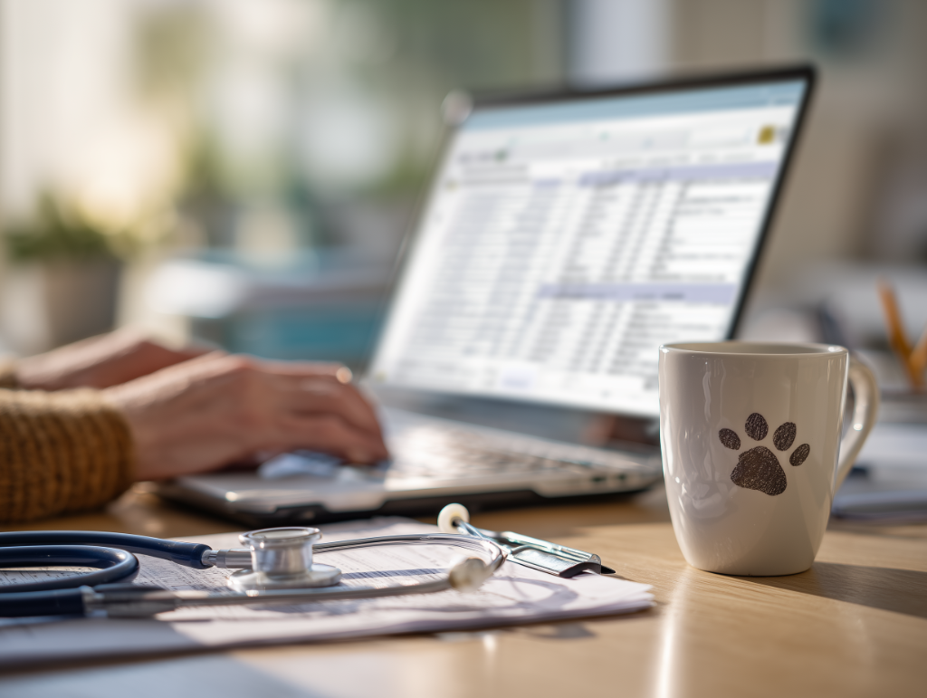 Veterinary workspace