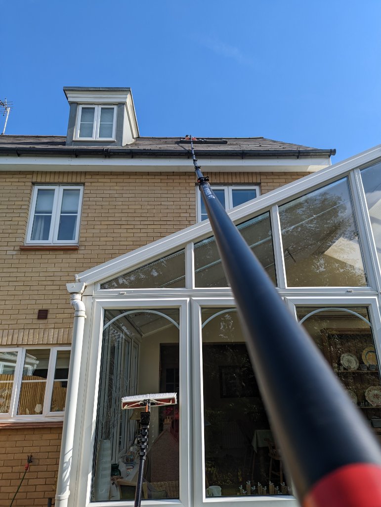 Professional window cleaning