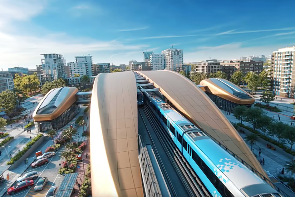 Dubai Metro Blue Line