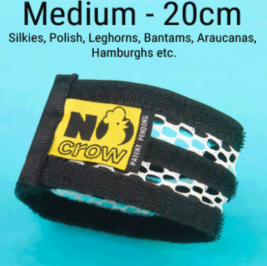 No Crow Rooster Collar - M - Medium