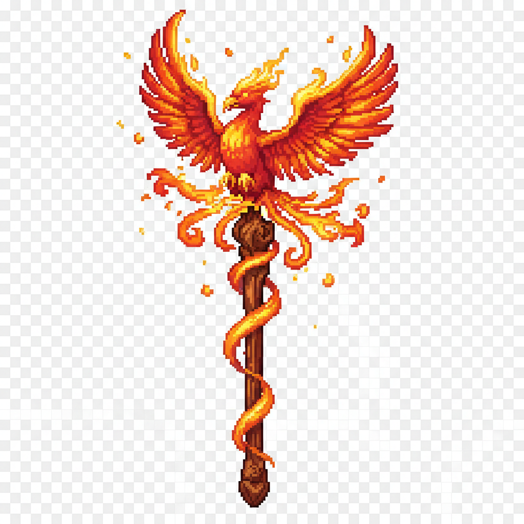 🔥 Phoenix Staff