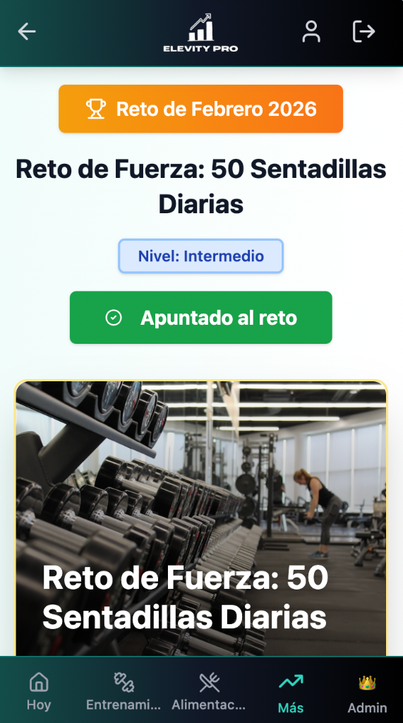 Reto Mensual