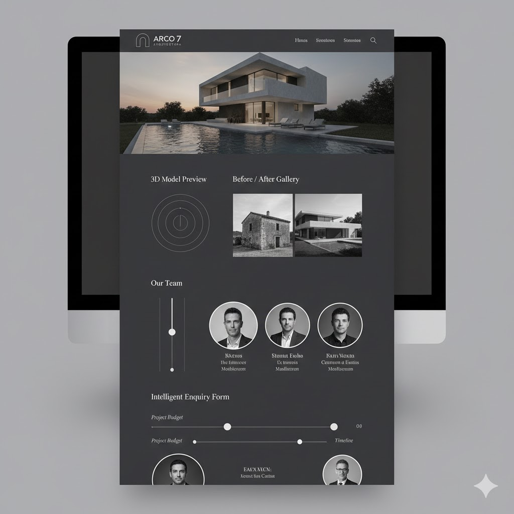Arco 7 Arquitectura website