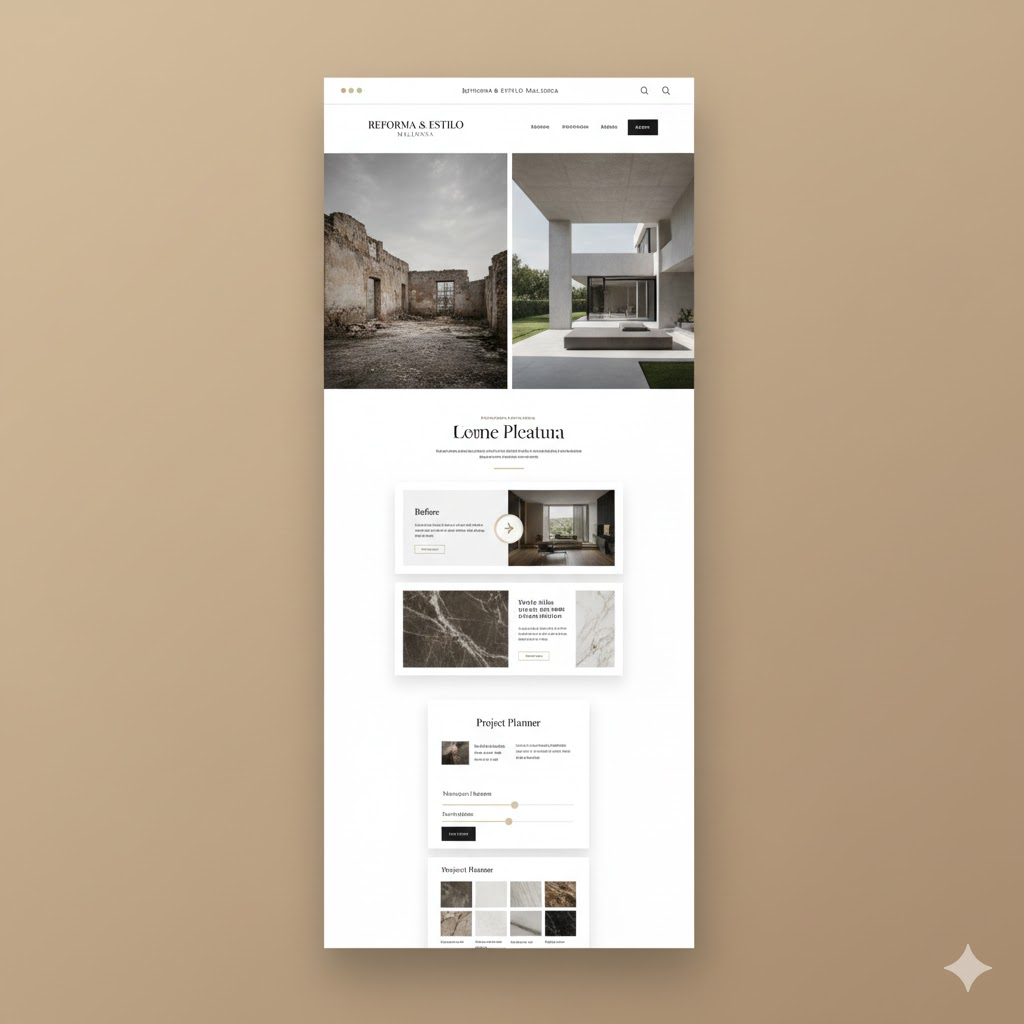 Reforma & Estilo Mallorca website