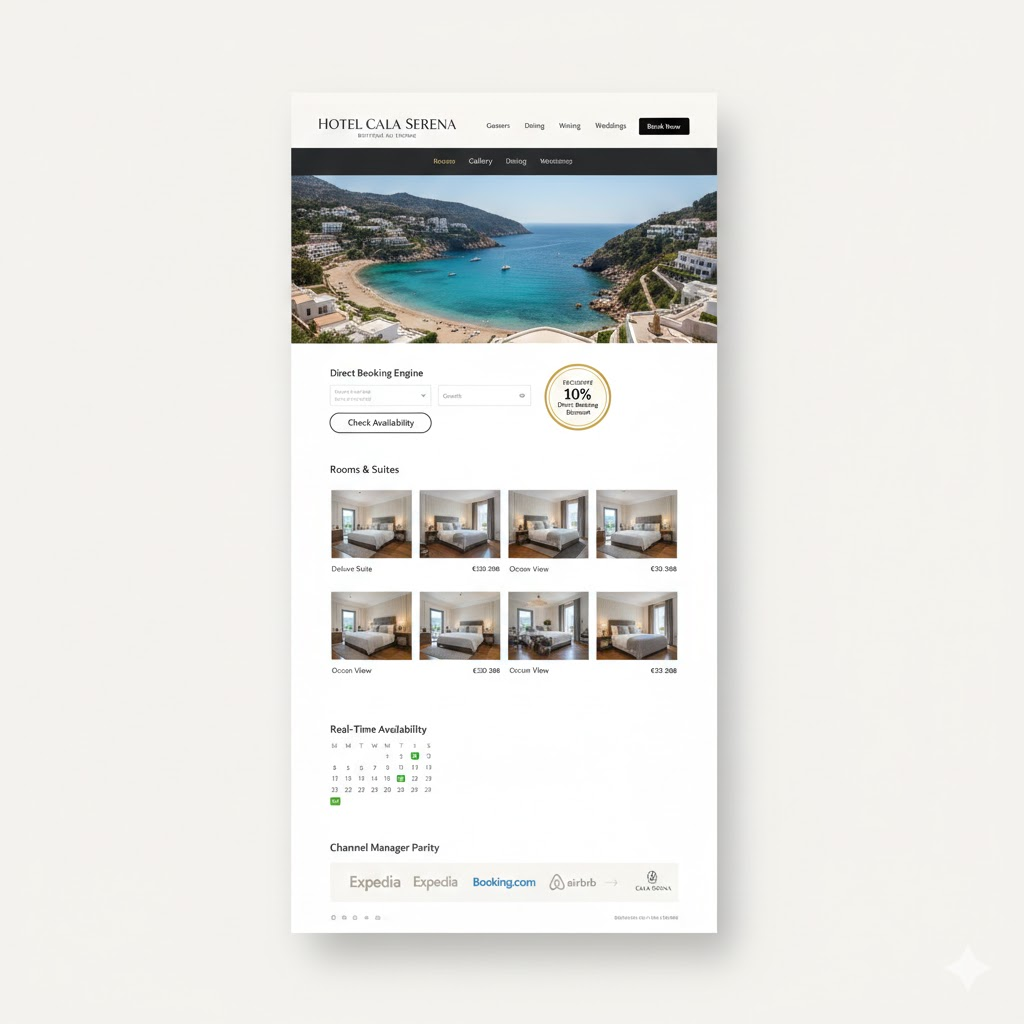 Hotel Cala Serena website