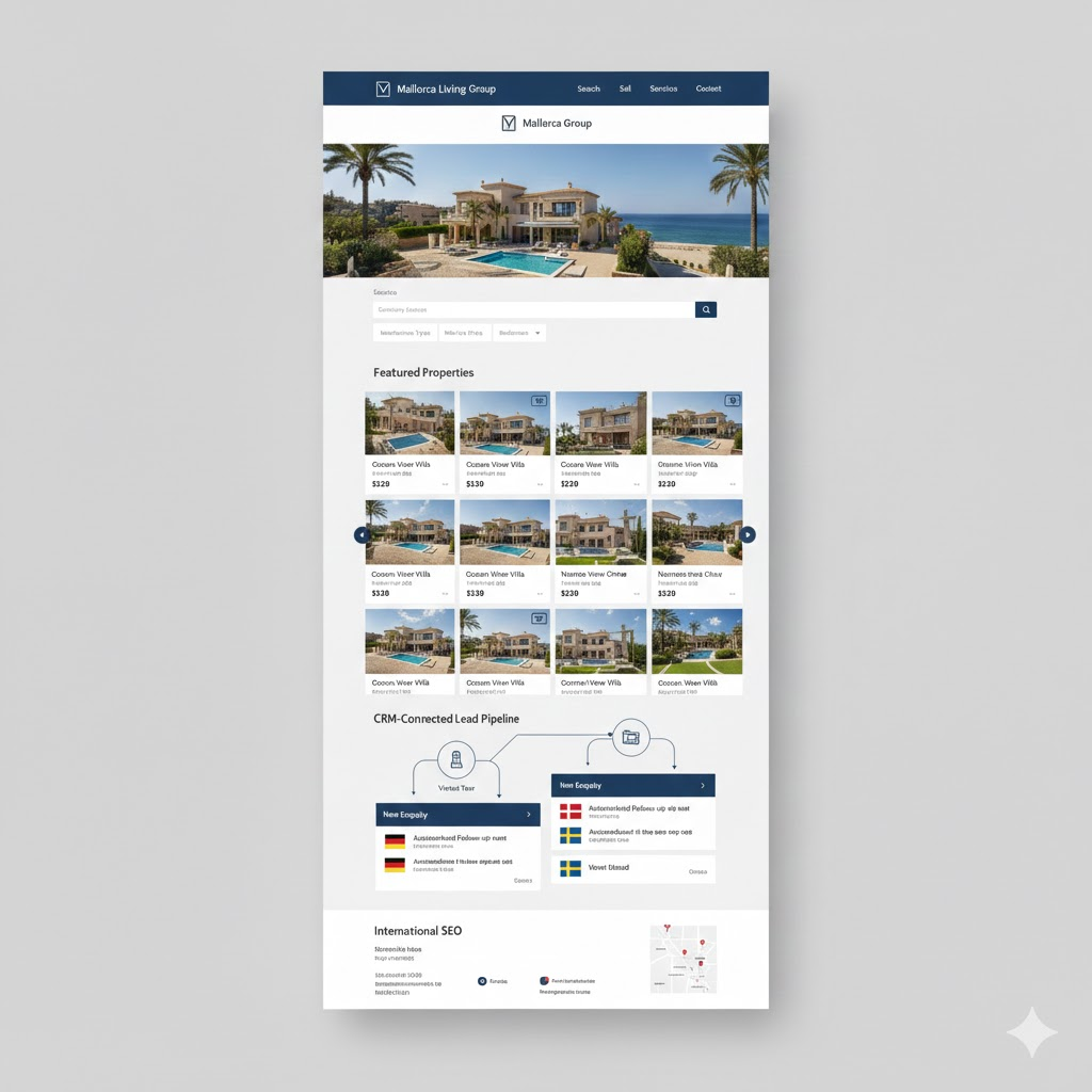 Mallorca Living Group website
