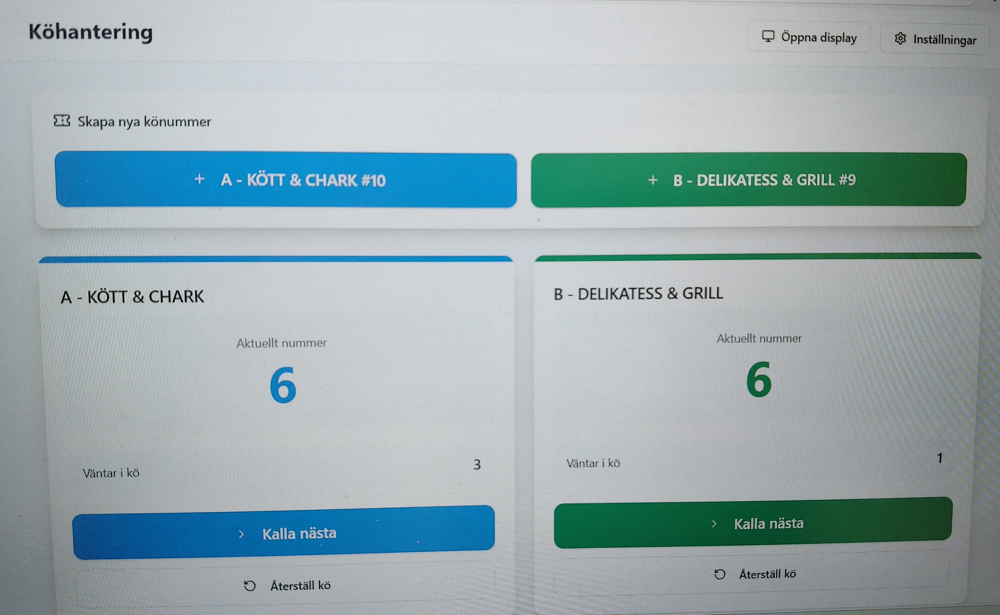 QUEUE TICKET SESTEM template preview