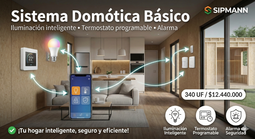 Paquete Domótica Smart Building - Básico