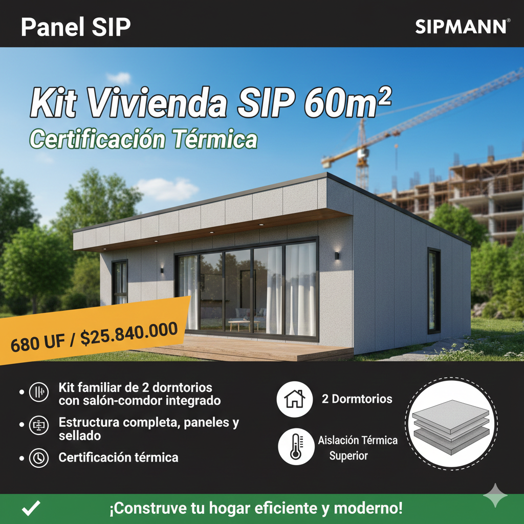 Kit Vivienda SIP 60m²