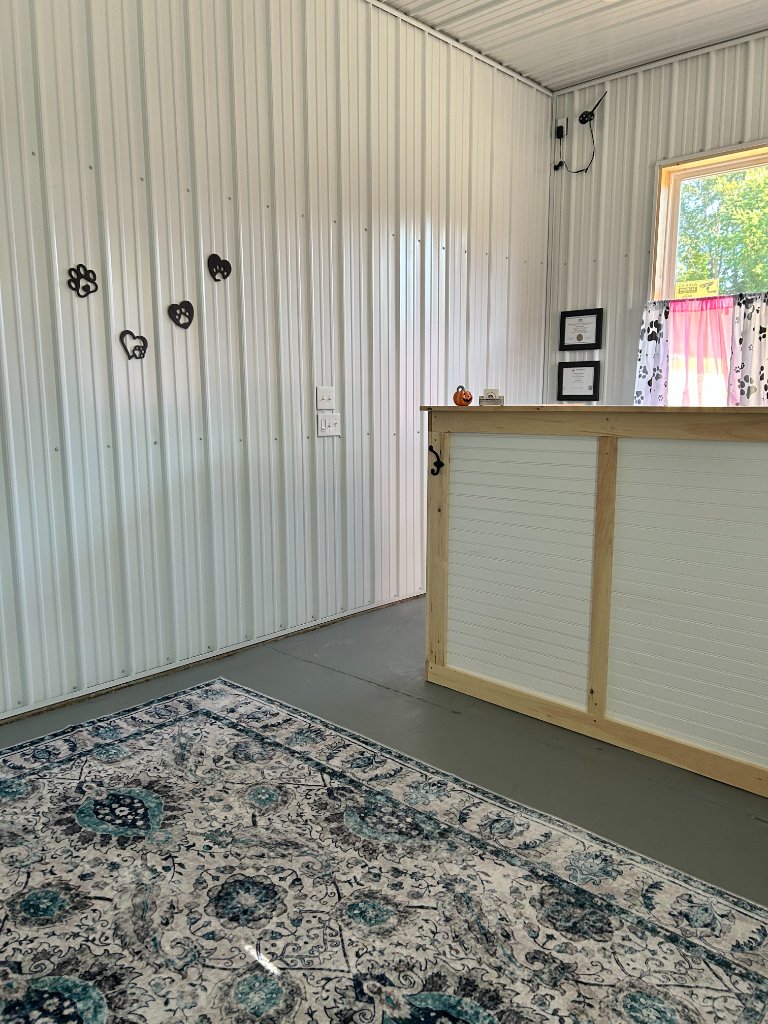 Reception area