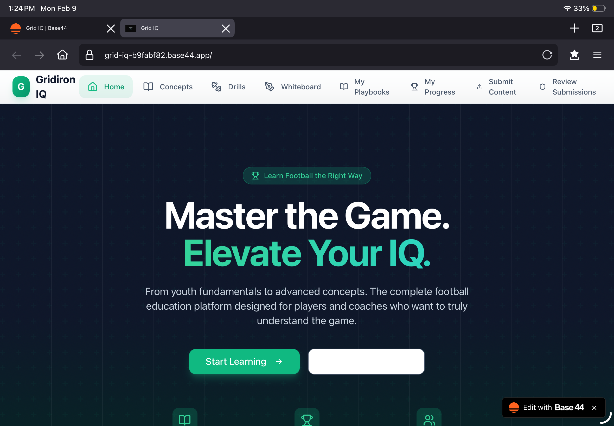 Grid IQ template preview