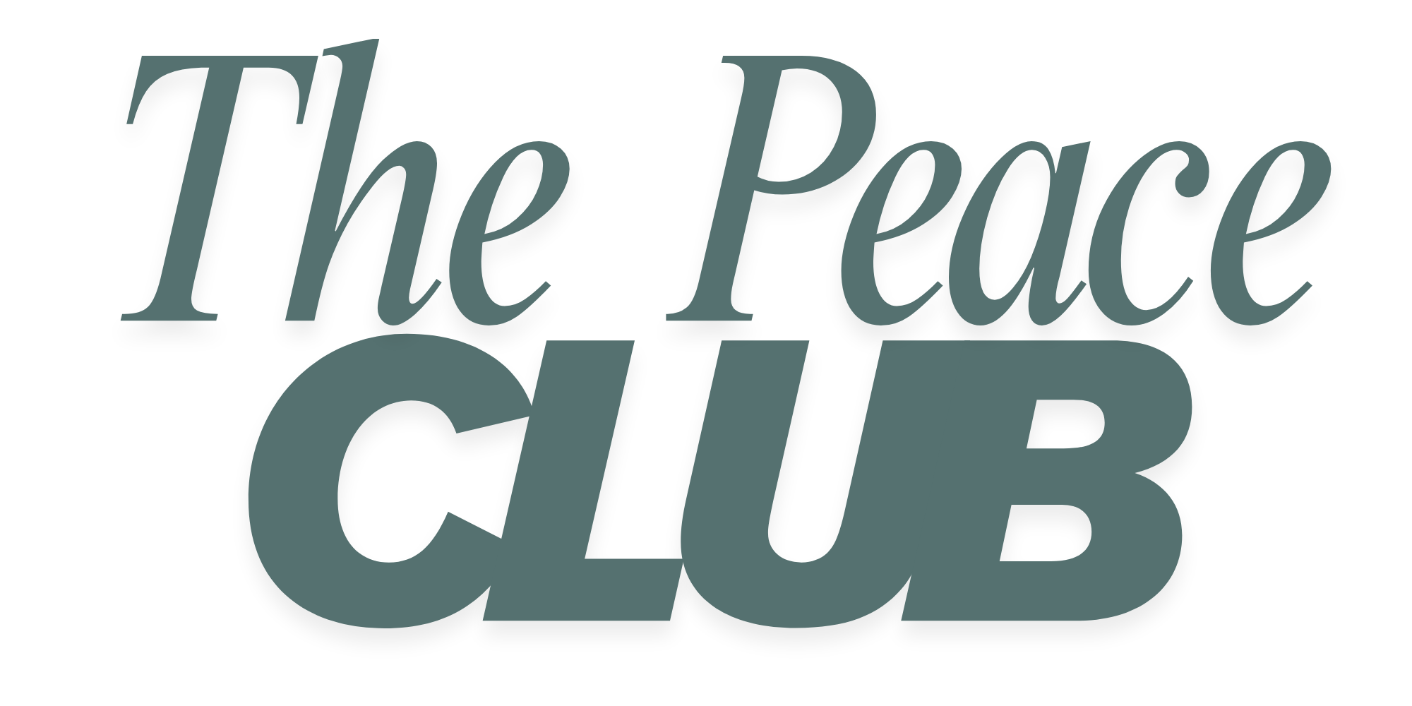 THE PEACE CLUB template preview