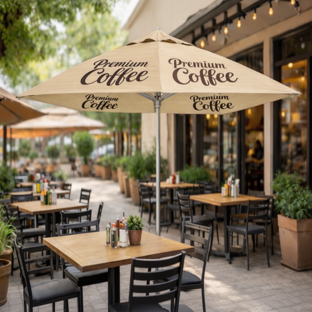 Branded Patio Umbrellas