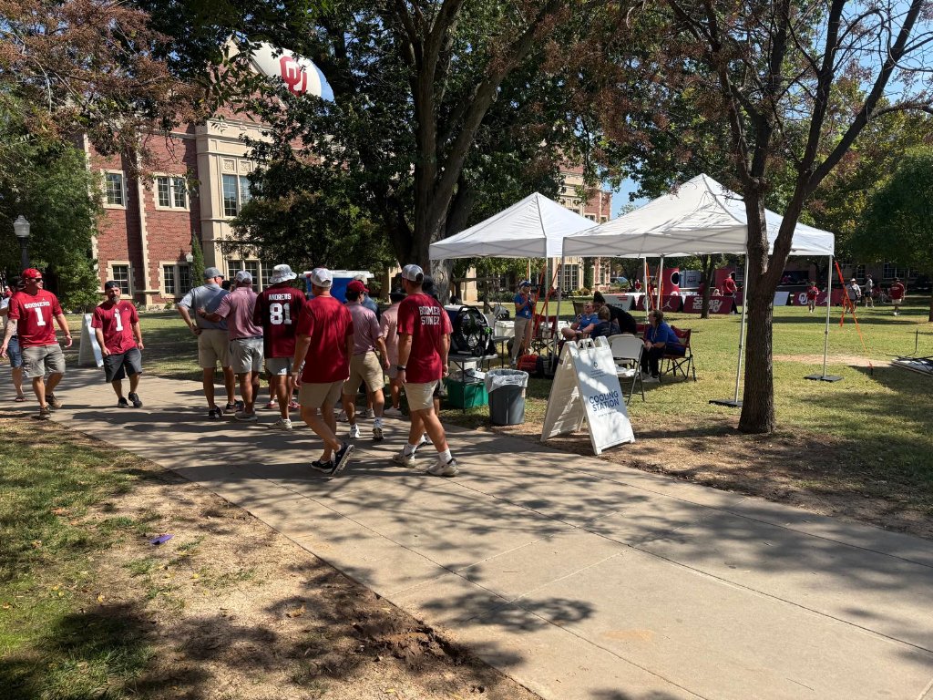 OU Football volunteer work 10