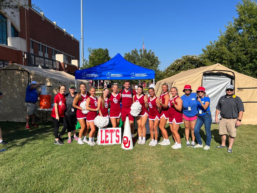 OU Football volunteer work 7