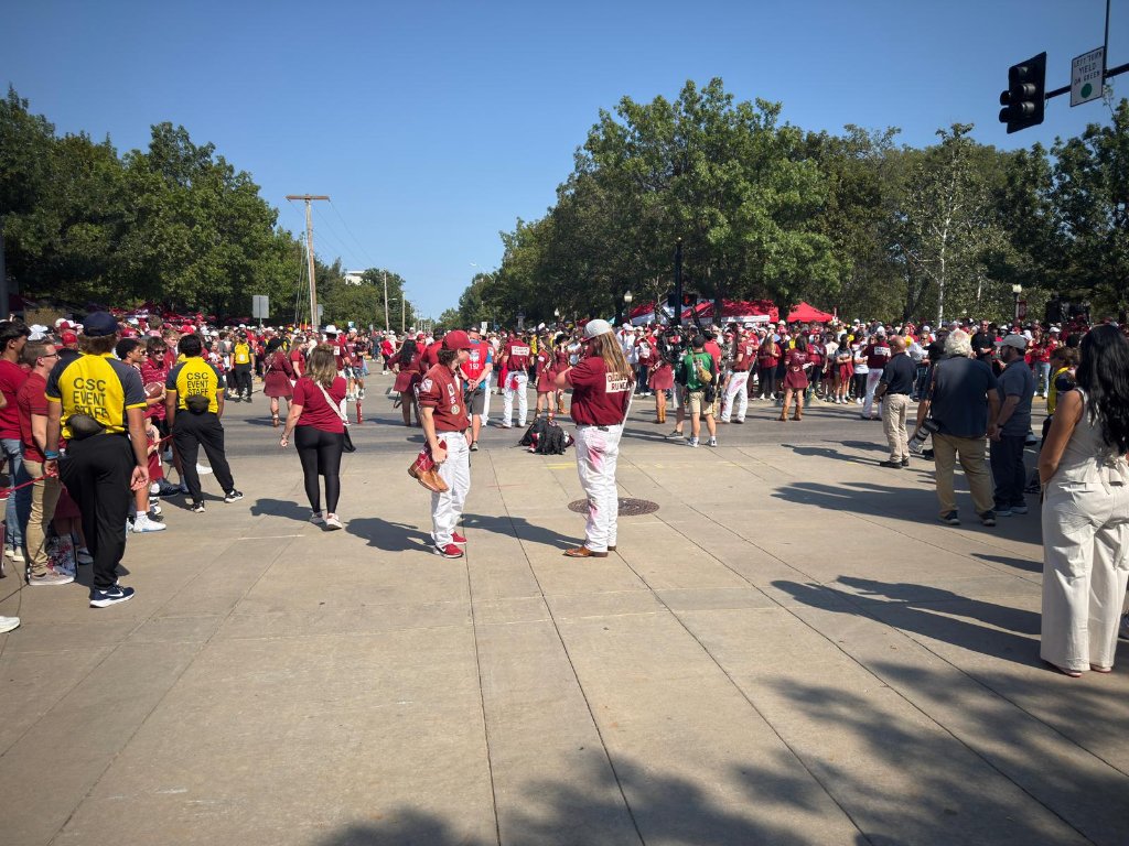 OU Football volunteer work 14