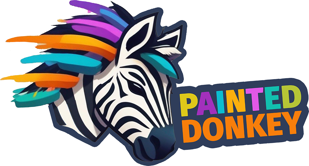 Painted Donkey