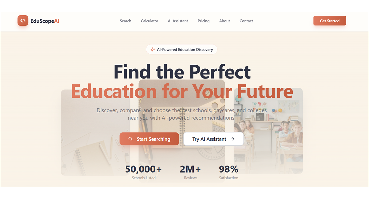 EduScopAi  template preview